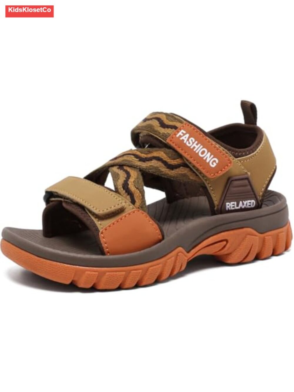 Kids Orthopedic Walking Sandals Arch Support Sport Hiking Sandals